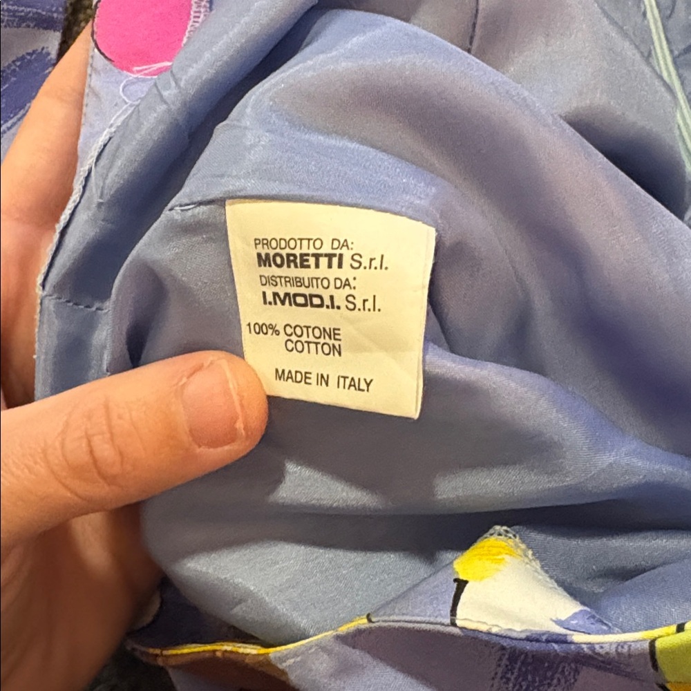 Enrico Coveri Vintage Cake/Dessert Print Dress SZ 4? VGUC - Picture 6 of 8